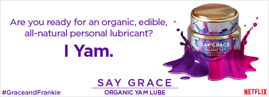 Grace and Frankie organic Yam Lube