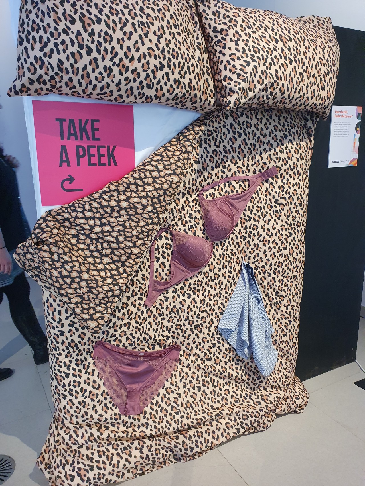 Over the hill, under the covers?